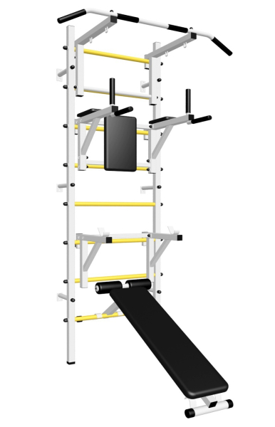 картинка Шведская стенка Sv Sport 507 (Турник стандарт/Брусья/Стойка/Скамья) 507 от магазина Лазалка