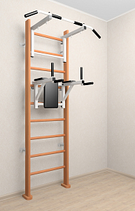 Деревянная шведская стенка Sv Sport ТстБ (орех) 903