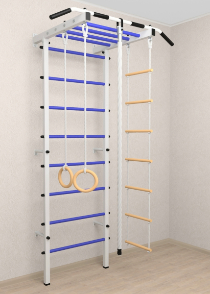 Шведская стенка Sv Pro рукоход 851 (Турник Pro рукоход/Канат/Кольца/Лестница)