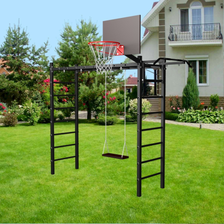 картинка Уличная шведская стенка Sv Sport рукоход У529 (Турник/Деревянные) от магазина Лазалка