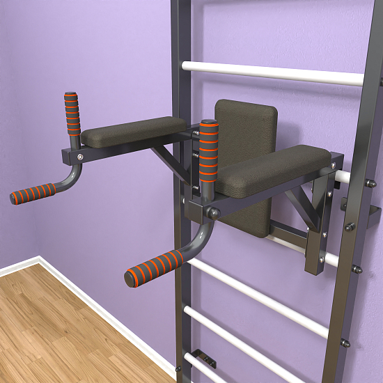 картинка Шведская стенка "LittleSport" Long 2.0 (черный*белый) от магазина Лазалка