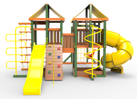 Детская площадка Пикник "Вега" Пацифик Лайт с винтовой трубой