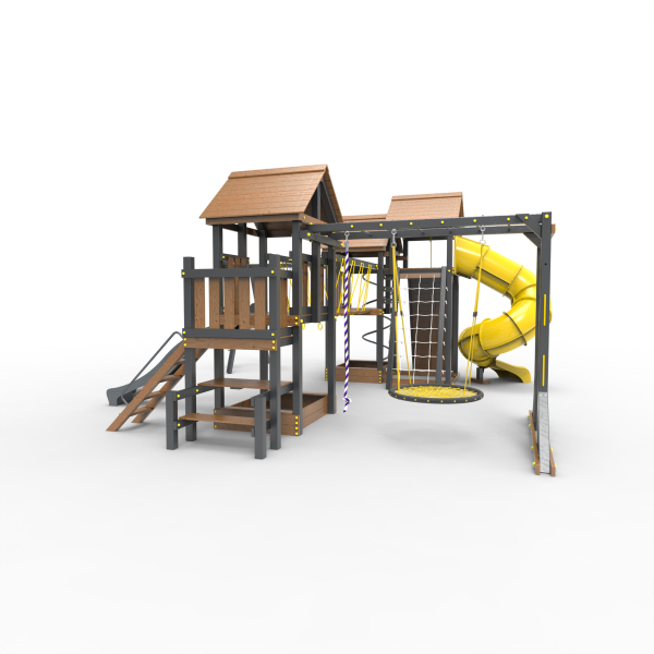 Детская площадка Пикник "Урбан" Стэйдж К с винтовой трубой