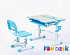 Комплект парта и стул трансформер FunDesk Lavoro Blue (голубой)