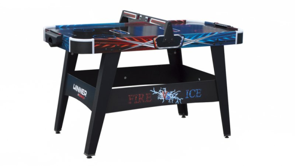 Игровой стол - аэрохоккей "Fire & Ice" 4ф