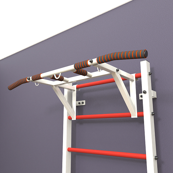 картинка Шведская стенка "LittleSport" Pull-Up (белый*красный) от магазина Лазалка