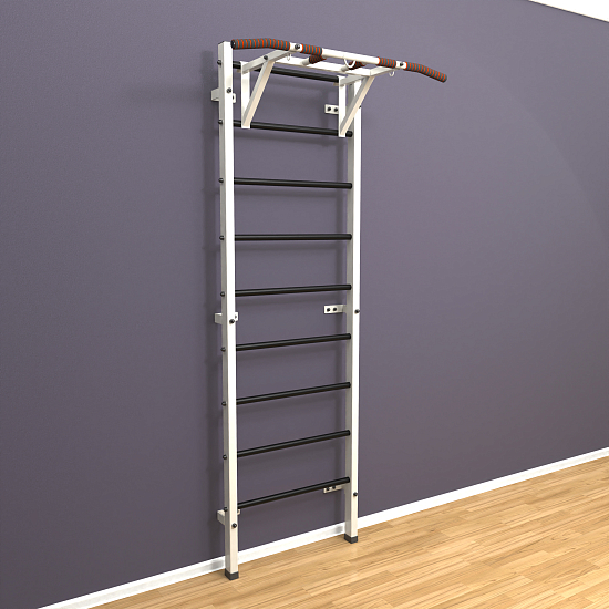 картинка Шведская стенка "LittleSport" Pull-Up (белый*черный) от магазина Лазалка