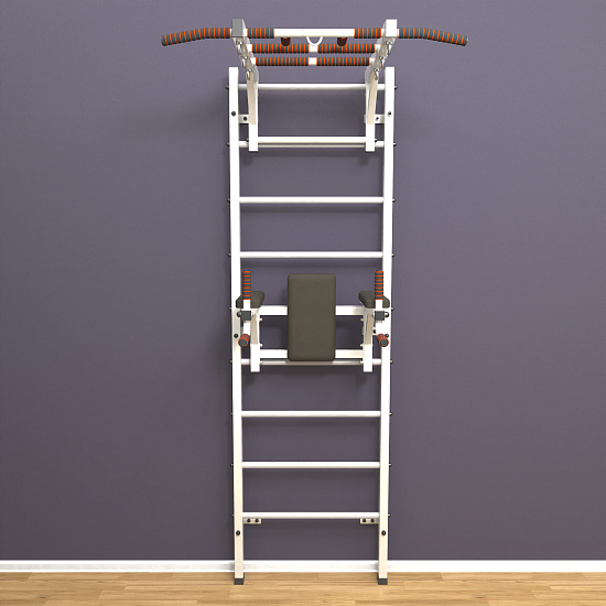 картинка Шведская стенка "LittleSport" Long 2.0 (белый*белый) от магазина Лазалка