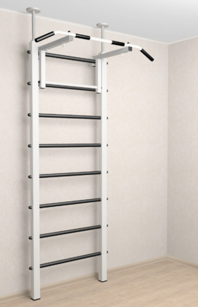 Шведская стенка Sv Sport враспор (Турник стандарт) (высота 275-295см) В701